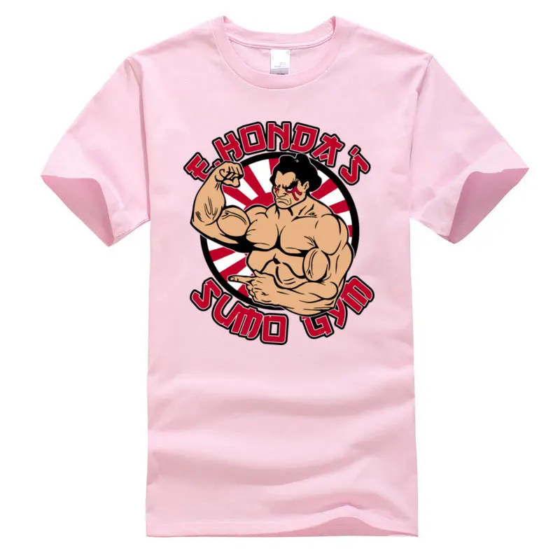  Fitness Tight Tops T Shirt Coupons Short Sleeve Student T-Shirt TpicOriginaltitle Cool NEW YEAR DAY Sweatshirts Crewneck E.Honda_s_sumo_gym_1372 pink