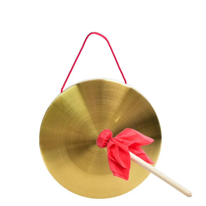 Copper Gongs And Drums Cymbals Copper-plated Pure Copper Color Gongs And Drums Musical Instruments Flood Control0 Clearing