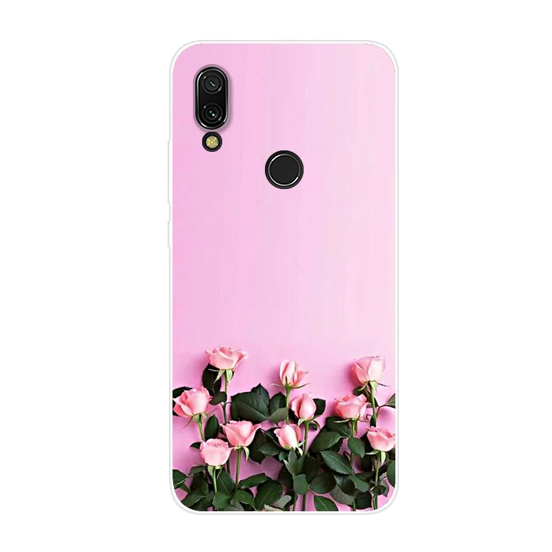 Чехол Redmi 7 для Xiaomi Redmi 7, мягкий, симпатичный, из ТПУ, задняя крышка Fundas для Xiomi Redmi7, силиконовый чехол для телефона s Hoesje, тонкий Чехол - Цвет: 55