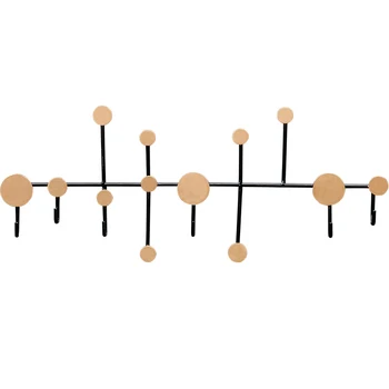 

Retro European wrought iron creative coat hook kitchen porch door wall hanging wall shelf wall decoration LL7181942