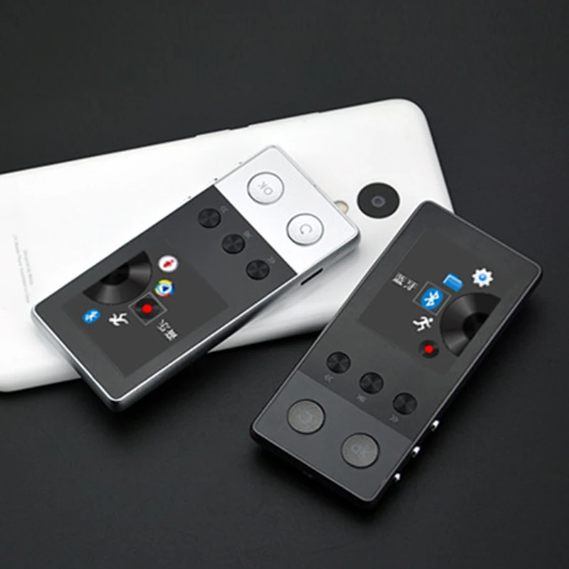 MP3 плееры с Bluetooth 8 ГБ Hi Fi музыка USB портативный 1 дюймов TFT экран FM радио GK99|MP3-плееры|
