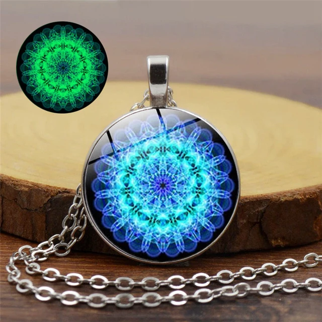 Glow Dark Pendant Necklaces Women  Jewelry Pendant Glow Dark Men -  Necklace Men - Aliexpress