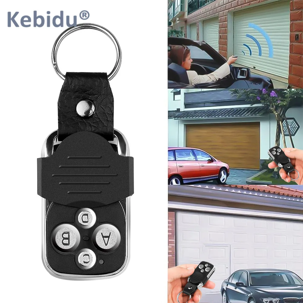 

Kebidu 433Mhz Universal Remote Control Code Grabber For Gate Wireless RF 4 Channel Electric Cloning For Gate Garage Door Car Key