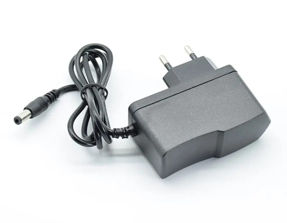 12V0. 5A AC 100 V-240 V преобразователь Мощность адаптер AC/DC 12V 0.5A 500mA Питание ЕС штекер постоянного тока 5,5 мм x 2,1 мм