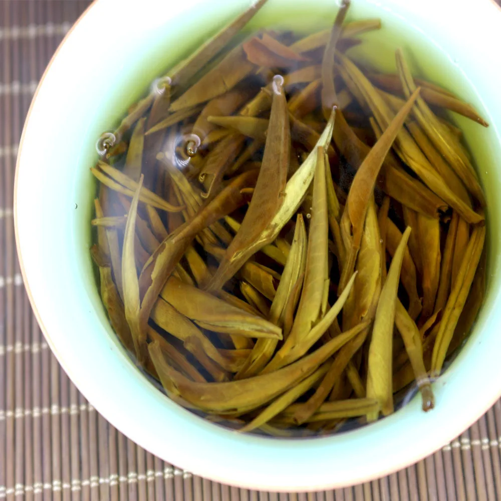 Китайский чай с высоким содержанием мутайн BaiHao Yinzhen, белый чай с серебряной иглой, Зеленый органический чай BaiHaoYinZhen, белый чай бая Хао Инь Чжэнь