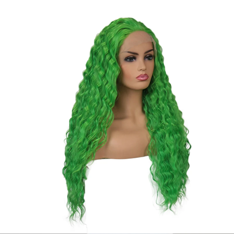verde para as mulheres com parte lateral