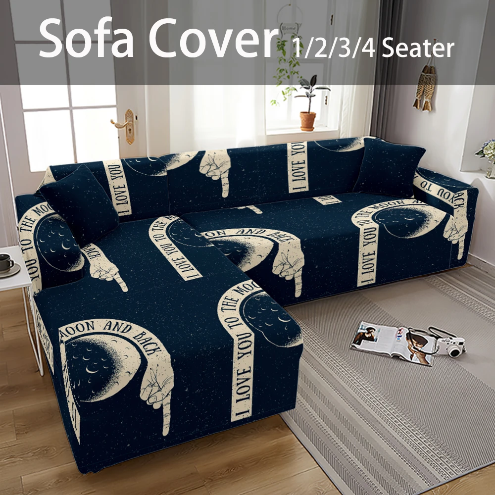 Space Seat Cover Corner Sofas Covers Protector Sofa Planet Pattern Covers Seats Room Furniture Upholstery Fabrics - Cover/slipcover - AliExpress