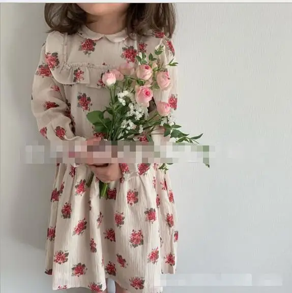 CbC 1dress Осень-зима, новое хлопковое супер красивое кружевное платье для девочек, детские платья для девочек - Цвет: CbC 1dress