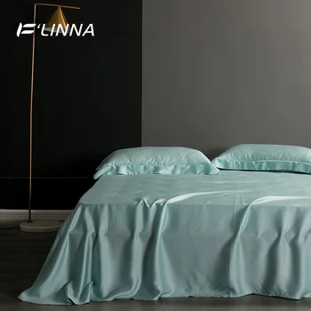 

Summer M Bare Sleeping One-Piece Bed Three-piece Set Branch Sheet Summer Viscose 1.5 Tencel Solid Color 60 Sheets Pillow Case Th