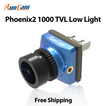 

RunCam Phoenix 2, Phoenix2 Nano, Joshua Edision FPV Camera 1000TVL COMS 2.1mm (M8) FOV 155° 4:3/16:9 PAL/NTSC Switchable