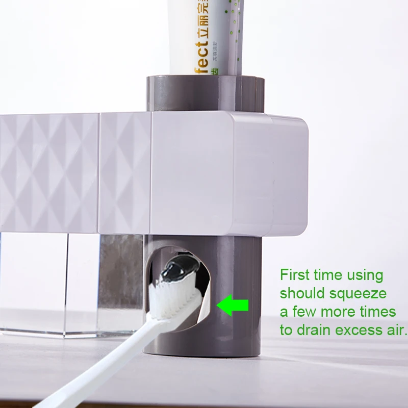 Футляр для электрической зубной щетки для ванной комнаты, автоматическая Дозатор зубной пасты стерилизатор ультрафиолетовый свет соковыжималка зубной пасты