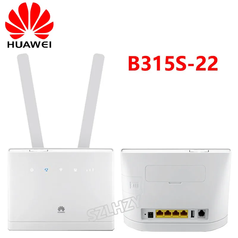 Разблокированный HUAWEI 4G маршрутизатор B593 B593u-12/B593S-12 B525 B525s-65a B315 B315s-22 4G модем с 2 шт. антенны и слотом для SIM карты