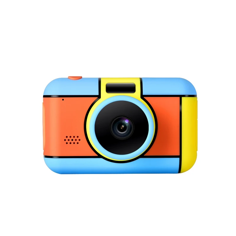 

2400W Pixel Dual Camera Front and Rear Sports Camera Educational Toys Digital Camera Full View HD Soft Light Display Children Ca