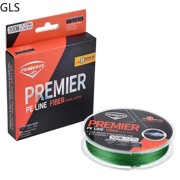 

NEW Lure line 300M Multicolour PE Braided Wire 8 Strands 15-60lb Multifilament Japanese Fishing Line