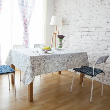 

Wedding Birthday Party Table Cloth rectangular Waterproof Cotton Tablecovers Table Cloth Cover Party Catering Events Tableware
