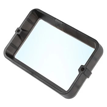 

3D Printer Accessories 147.5x96mm Black DLP Plastic Tank Photosensitive Resin Release Groove Compatible with 5.5 Inch