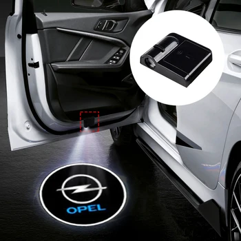 

2PCS Led Car Door Welcome Light Laser Projector Ghost Shadow Light For OPEL Agila Astra Crosa Vectra Omega Zafira Accessories