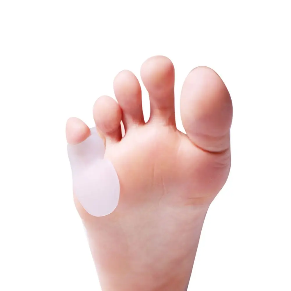 1Pair Toe Separator Corrector Feet Braces Supports Pedicure Orthopedic Daily Sliicone Toe Small Bone Foot Care Hallux Valgus