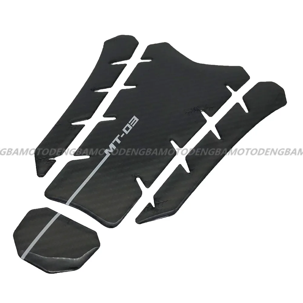 3D углеродное волокно наклейка эмблема защита Tankpad Танк Pad Cas кепки для YAMAHA MT-03 MT03