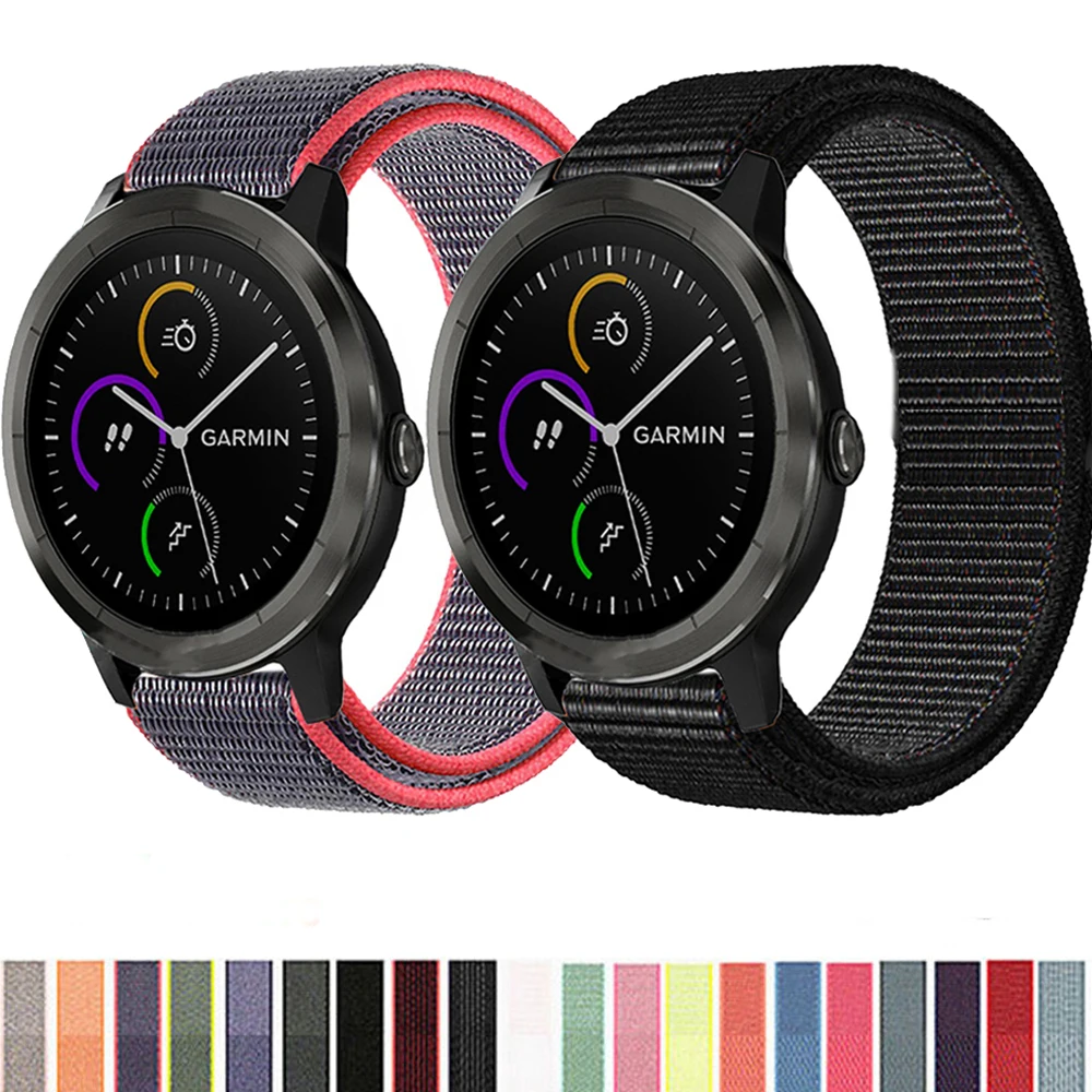 Нейлоновый спортивный браслет для Garmin движения SQ/движения 2 браслет-петля