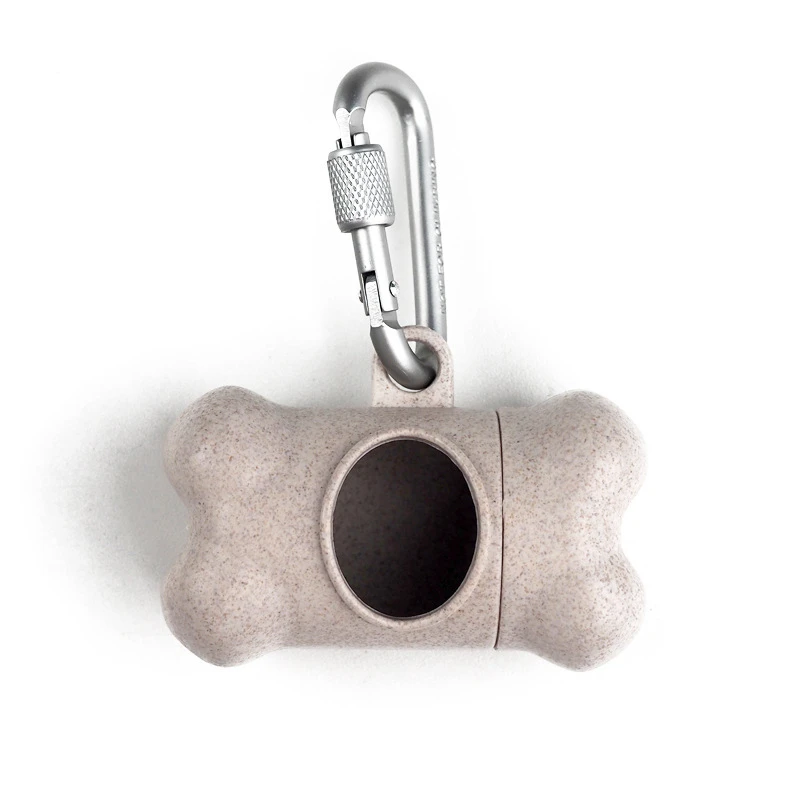 Dispensador de bolsas de viaje para caca de perro o mascotas, bolsa de basura, portador dispensador de bolsas de plástico