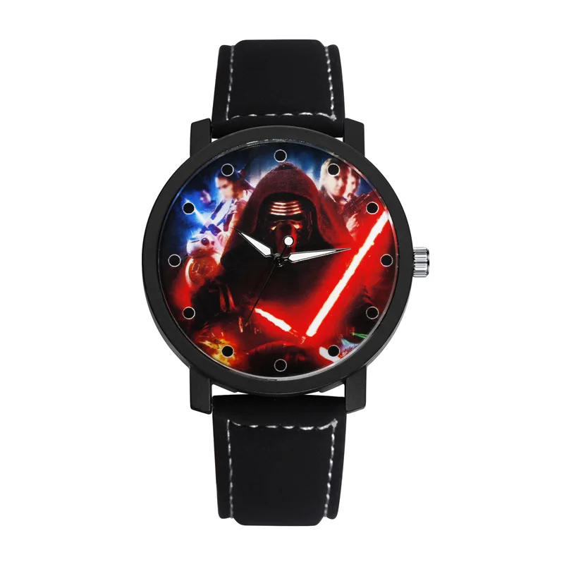 

2017 Hot Selling Watch Star Wars 7 Force Awakening Creative Men's Belt Watch Fashionable Watch Men's