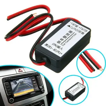

1pcs Power Relay Capacitor Filter Connector Rectifier for Car Rear View Backup Camera Rectifier Auto Car Camera Filter