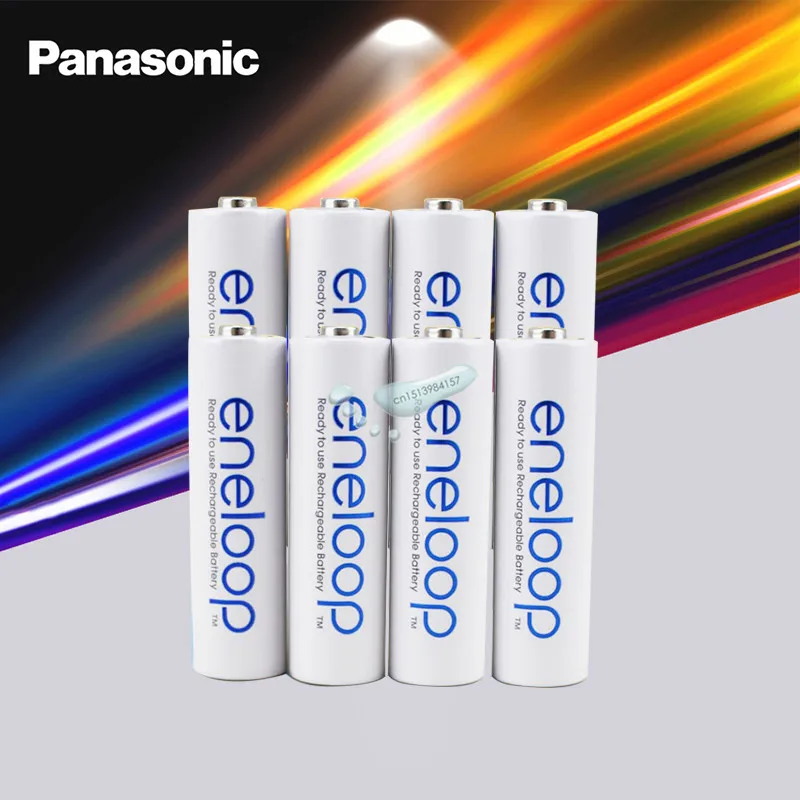 

8pcs Panasonic Eneloop Original Battery Pro 1.2V AA 1900mAh NI-MH Camera Flashlight Toy Pre-Charged Rechargeable Batteries