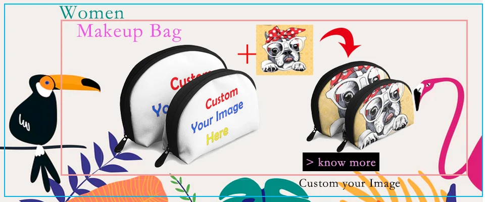 Bolsas p/ cosméticos
