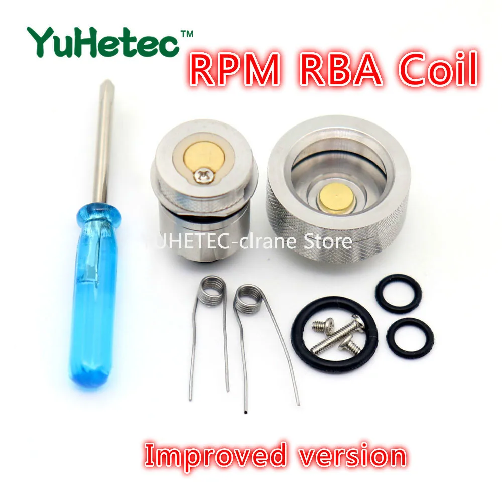 

Improved version RPM RBA Coil DIY Head Evaporator for SMOK RPM40 Pod Vape System Kit Vaping Electronic Cigarette/Fetch Mini