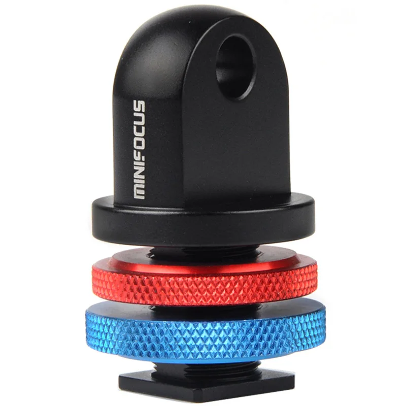 Мини-фокус Korte Schoen Koude Mount Ys Arm Adapter 360 grade для Onderwater Fotografie Behuizing Fakkels camera Lade Handvat Ar