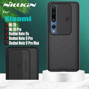 

Nillkin Camera Protection Case For Xiaomi Mi 10 Pro Mi10 Case Slide Lens Protect Privacy Cover Cases on Redmi Note 9 Pro MAX 9s