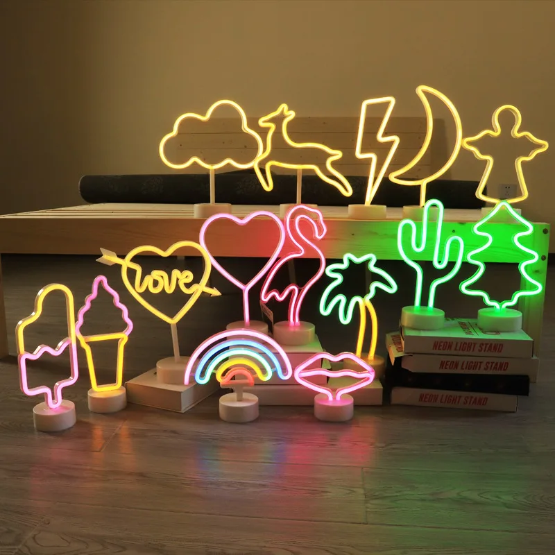 Standing neon light Clearance