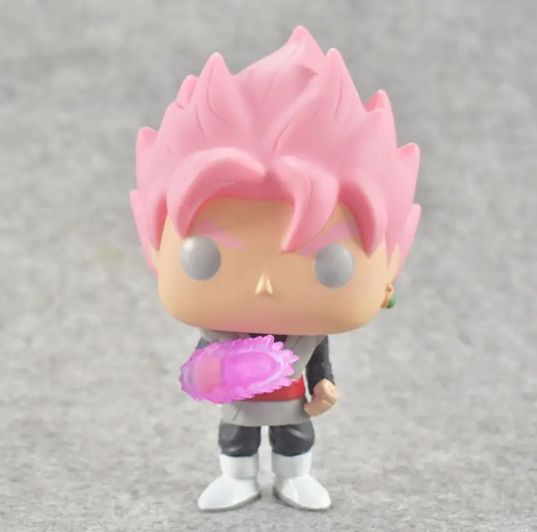 Поп Dragon Ball Z фигурка Супер Саян поза Гоку розовый 260# экшн Кукла коллекционная модель игрушки для ребенка подарок на день рождения - Цвет: 260 no box