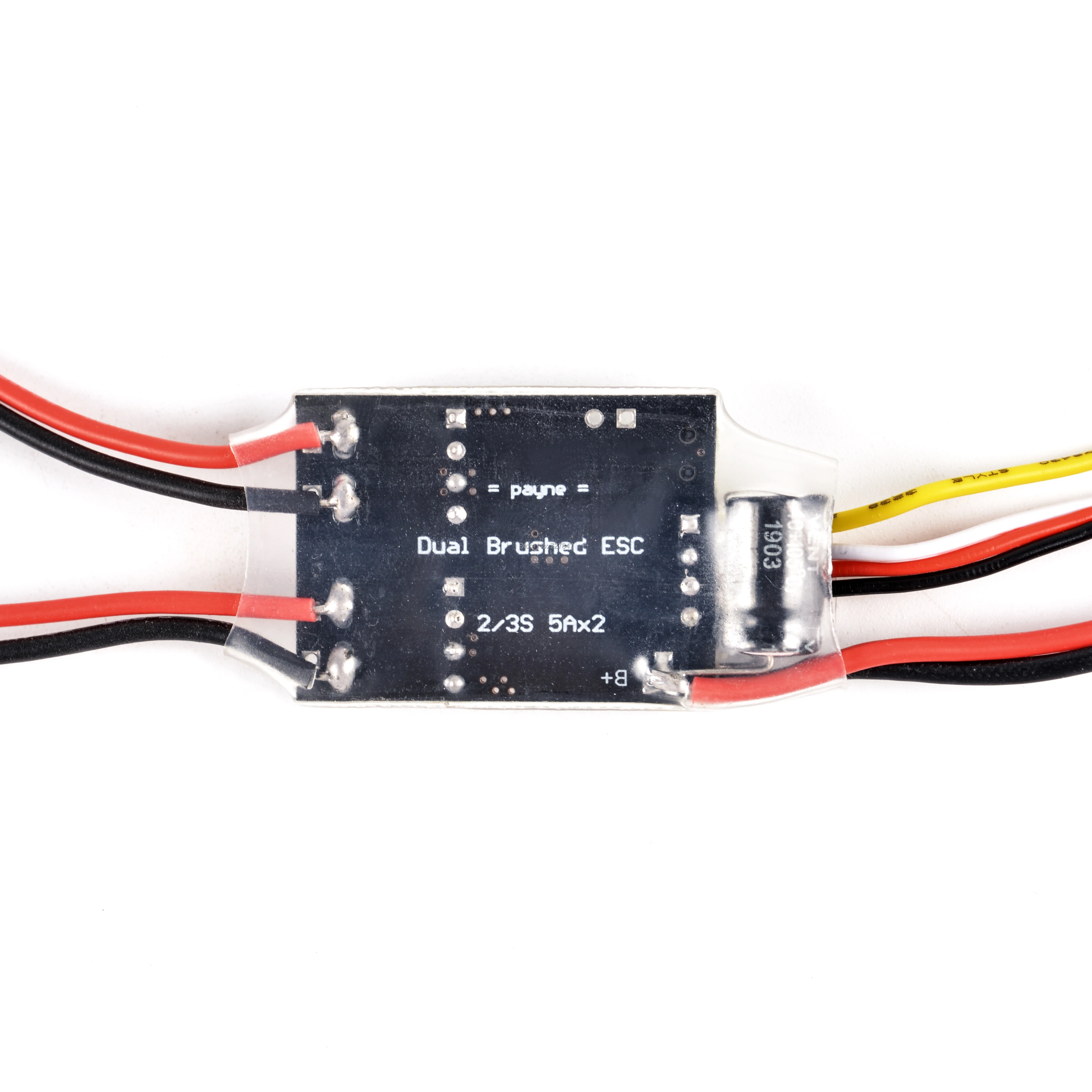 Двухсторонний двунаправленный матовый ESC 2 S-3 S Lipo 5A ESC контроль скорости для Радиоуправляемая модель лодки бак 130 180 матовый двигатель запасные части