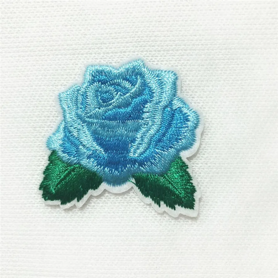 26.5*10 cm big iron on flower patches for sewing mixed color embroidery  design embroidered lace motif appliques for DIY - AliExpress