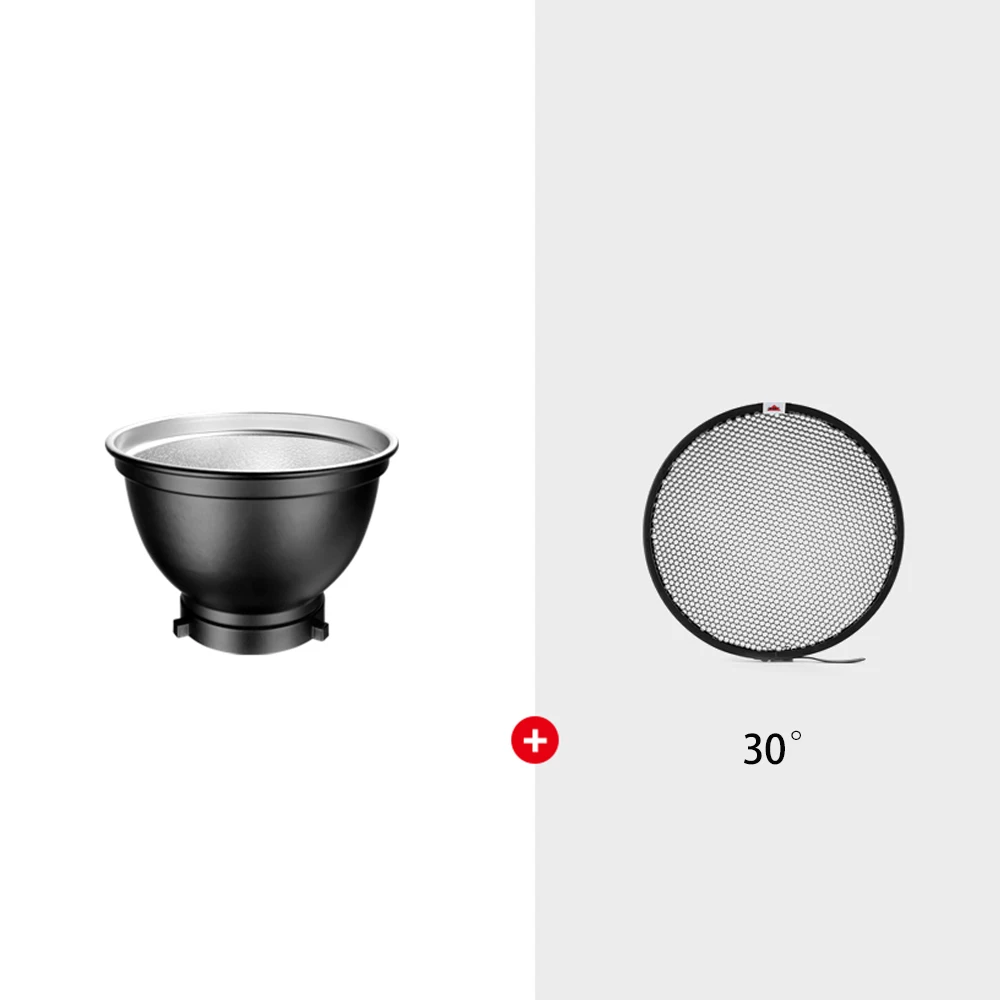thumbnail image 2 of 7inch 18cm Standard Reflector Diffuser With 20/40/60 Degree 2 of 14