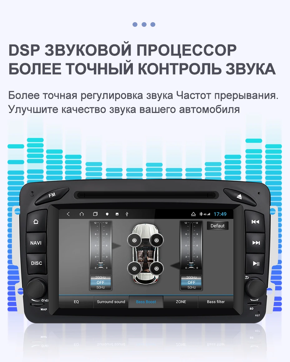 Isudar H53 4G Android 2 Din Авто радио для Mercedes/Benz/W209/W203/Viano/W639/Vito автомобильный мультимидийный навигатор 8 ядер ram 4 Гб rom 64G DVR