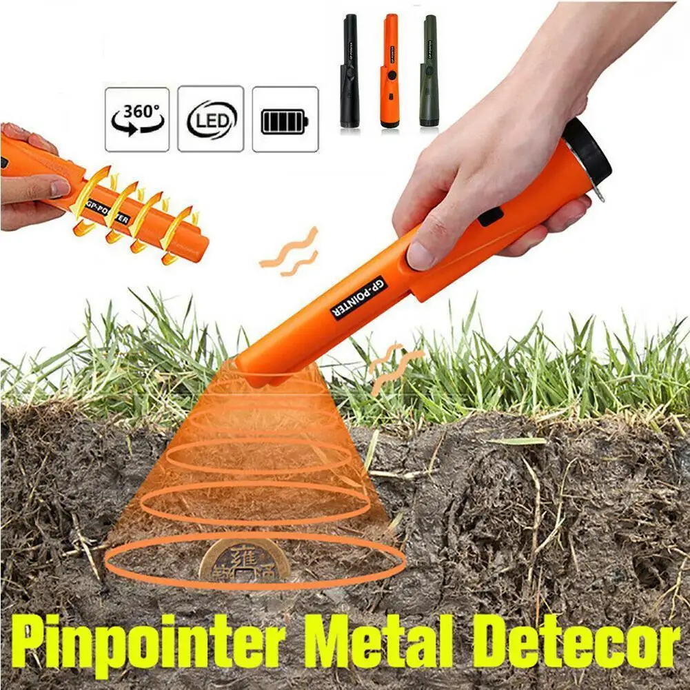 Новинка 2021 профессиональный металлоискатель GP-pointer водонепроницаемый ручной
