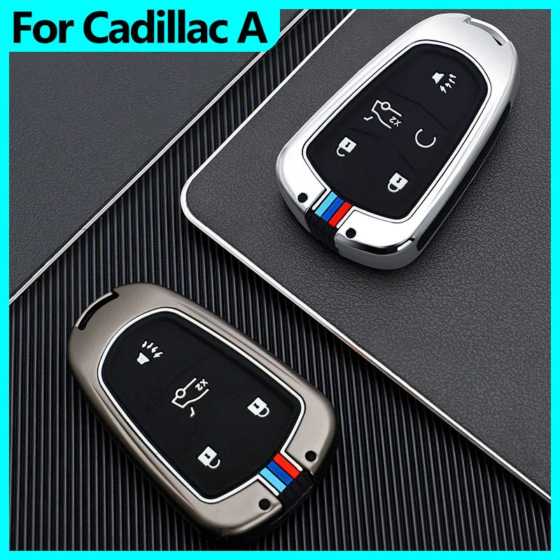 New Keychain Car Keys For Cadillac SRX XT4 ATS CTS CT6 XT5 XTS ATSL Zinc Alloy Protect Shell Auto Modification Accessories | Автомобили и