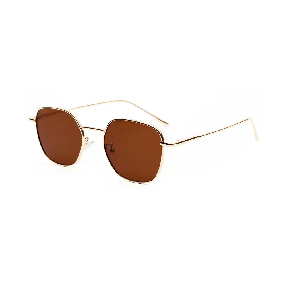 brown Red Son Модные женские солнцезащитные очки в коробке, женские цветные новые брендовые модные дизайнерские солнцезащитные очки, женские UV400 - Цвет линз: brown