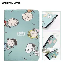 Чехол для планшета для iPad mini 5 Capa Para прекрасный мультфильм PU кожаный смарт-чехол для iPad 9,7 Air 1/2 Mini 4 авто сна