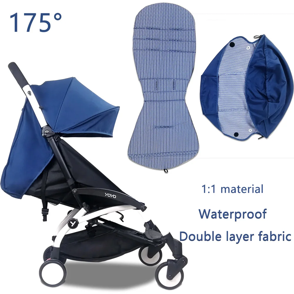 Promo Stroller-Accessories Sun-Shade-Cover Yoya Seat Babyzen Yoyo Mattress Pocket-Hood Original dV5bp67Jb