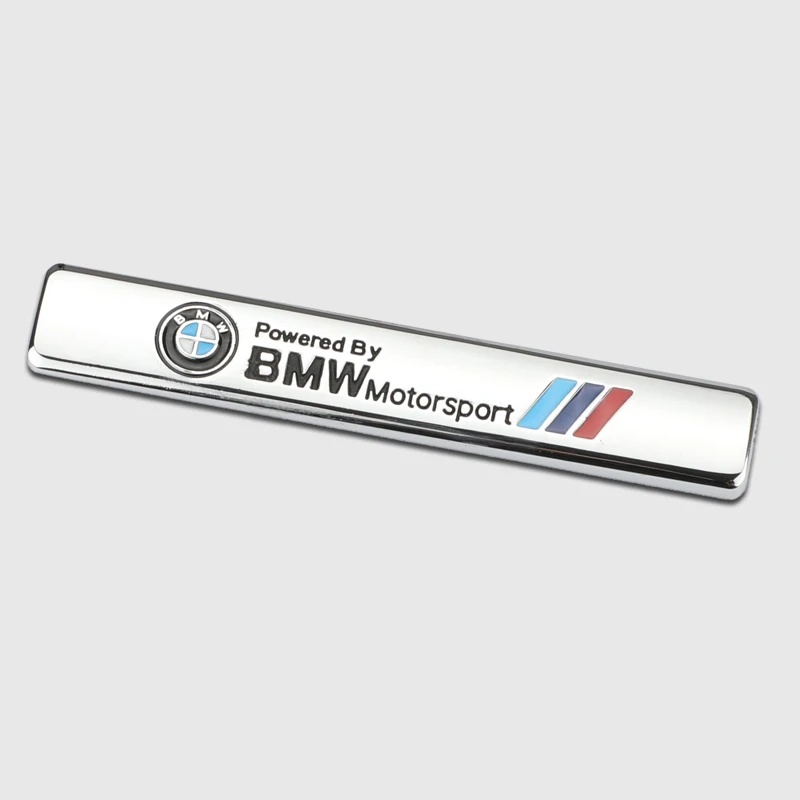 

Car Side Fender Rear Trunk Emblem Badge Sticker for BMW X1 X3 X5 X6 E46 e39 E90 E36 E60 E34 E30 Accessories Car Styling