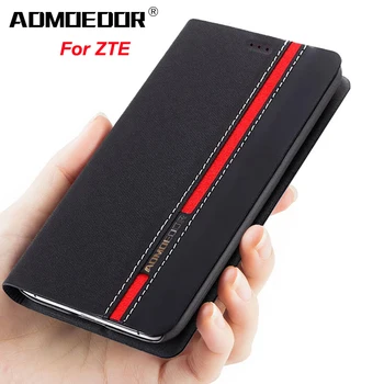 Перейти на Алиэкспресс и купить Чехол для zte blade v8 v10 v9 vita a5 a7 2019 A610 20 smart 2020 nubia m2 lite axon 7 Z11 z17 mini s v18, кожаный чехол с откидной крышкой