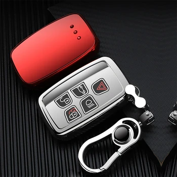

Car Key Case Cover TPU Protection For Land Rover Range Rover Sport Discovery for Jaguar XE XJ XJL Guitar A9 4Evoque Freelander 2