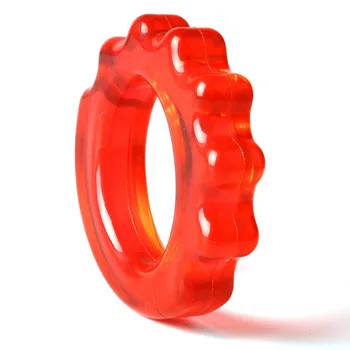 

4 Colors Strength Hand Grip Ring Muscle Power Training Rubber Ring Exerciser Gym Expander Gripper Strength Finger Ring