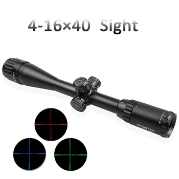 

SHOOTER 4-16X40 Rifle Scope Tactical Optical Riflescope Tactical Shooting Riflescopes Airsoft rifle Reticle Hunting Rifle Scope
