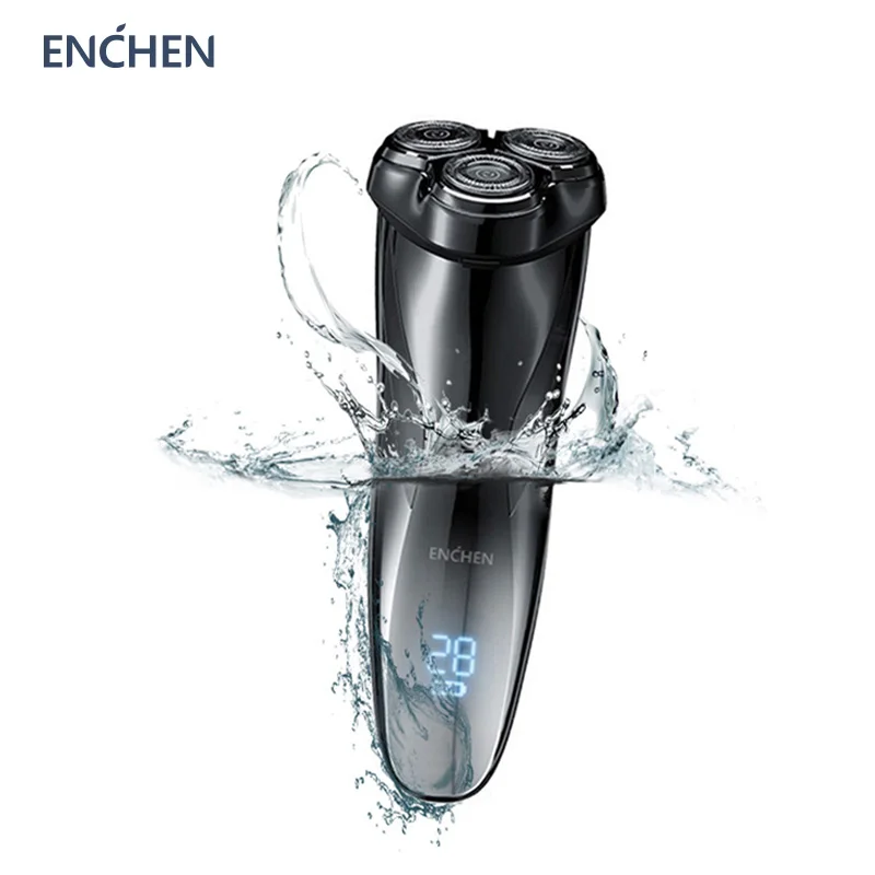 Beard Trimmer Shaving-Machine Floating-Razor Electric-Shaver Triple-Blade Washable ENCHEN