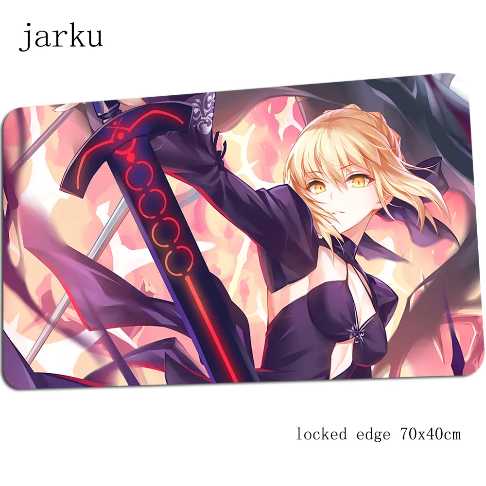 Фигурка fate mousepad 700x400x3 мм настраиваемая компьютерная мышь игровой мат геймпад толстый игровой коврик для мыши офисный padmouse